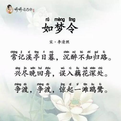 李清照是诗什么